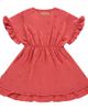 Stains and Stories by Babyface Stains and Stories by Babyface Eyelet Cinched Waist Short Sleeve Dress - 2