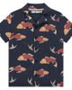 Stains and Stories by Babyface Stains and Stories by Babyface Koi Print Button Up Short Sleeve Shirt - 1