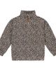 Stains and Stories by Babyface Stains and Stories by Babyface Leopard Quarter Zip Sweatshirt - 1