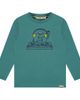 Stains and Stories by Babyface Stains and Stories by Babyface Raised Vinyl DJ Graphic Long Sleeve T-Shirt - 1