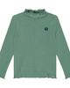 Stains and Stories by Babyface Stains and Stories by Babyface Ribbed Mock Neck Long Sleeve Shirt - 1