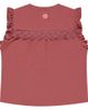 Stains and Stories by Babyface Stains and Stories by Babyface Ruffled Sleeve Eyelet Accent Top - 2
