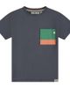 Stains and Stories by Babyface Stains and Stories by Babyface Short Sleeve T-Shirt With Embellished Pocket - 1
