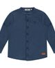 Stains and Stories by Babyface Stains and Stories by Babyface Textured Classic Mock Neck Button Up - 1
