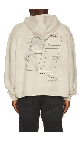 Stampd Stampd Transit Tie Dye Cropped Hoodie
