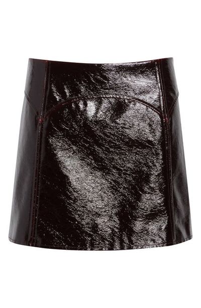 Stand Studio Stand Studio Aksie Faux Leather Miniskirt