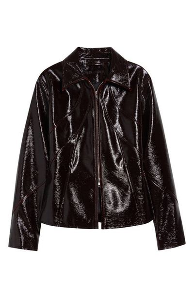 Stand Studio Stand Studio Filipa Glossed Zip Jacket