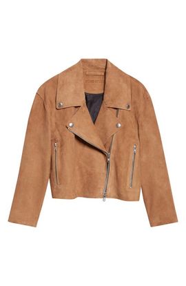 Stand Studio Stand Studio Kaia Suede Biker Jacket