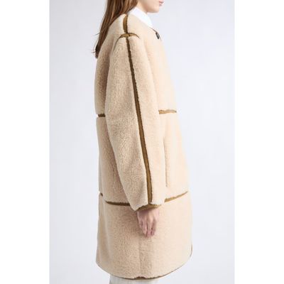 Stand Studio Stand Studio Marie Faux Shearling Coat