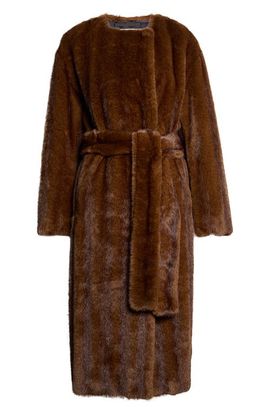 Stand Studio Stand Studio Miranda Faux Fur Coat