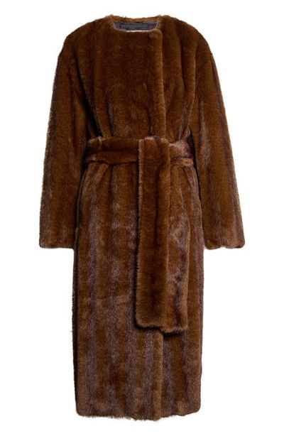 Stand Studio Stand Studio Miranda Faux Fur Coat