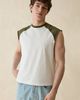Standard Cloth Standard Cloth Carson Baseball Tank Top in Blue, Men's at Urban Outfitters - 2