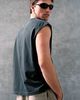 Standard Cloth Standard Cloth Luca Cutoff Tee in Washed Black, Men's at Urban Outfitters - 3