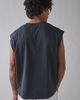 Standard Cloth Standard Cloth Luca Cutoff Tee in Washed Black, Men's at Urban Outfitters - 5