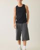 Standard Cloth Standard Cloth Maddox Tank Top in Washed Black, Men's at Urban Outfitters - 4