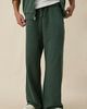 Standard Cloth Standard Cloth Postgame Open Hem Sweatpants in Dark Green, Men's at Urban Outfitters - 2