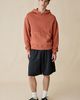 Standard Cloth Standard Cloth Pregame Hoodie Sweatshirt in Washed Black, Men's at Urban Outfitters - 6