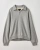 Standard Cloth Standard Cloth Pregame Quarter Zip Sweatshirt in Peacoat Wash, Men's at Urban Outfitters - 6