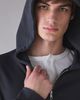 Standard Cloth Standard Cloth Pregame Zip-Up Hoodie Sweatshirt in Washed Black, Men's at Urban Outfitters - 6