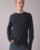 Standard Cloth Standard Cloth Slub Long Sleeve Tee in Black, Men's at Urban Outfitters - 2