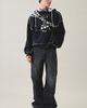 Standard Cloth Standard Cloth Thermal Lined Afterhood Sweatshirt in Black, Men's at Urban Outfitters - 3