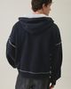Standard Cloth Standard Cloth Thermal Lined Afterhood Sweatshirt in Black, Men's at Urban Outfitters - 5