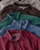 Standard Cloth Standard Cloth Washed Quarter Zip Sweatshirt in Black, Men's at Urban Outfitters - 6