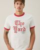 Standard Cloth Standard Cloth Yard Graphic Ringer Tee in White, Men's at Urban Outfitters - 1