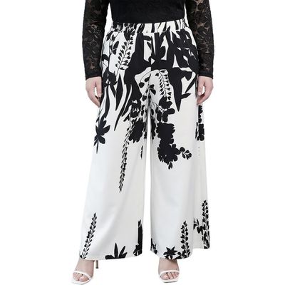 Standards & Practices Standards & Practices Abstract Pull-On Wide Leg Pants