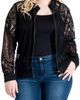 Standards & Practices standards & practices Aria Lace Bomber Jacket - 1