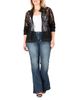 Standards & Practices standards & practices Aria Lace Bomber Jacket - 4