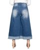 Standards & Practices standards & practices Cropped Wide Leg Jeans in Two Tone - 3