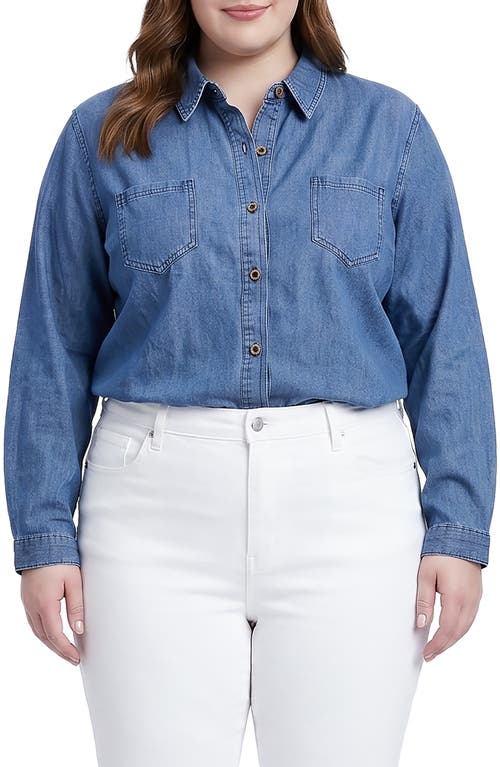 Standards & Practices Standards & Practices Denim Button-Up Shirt