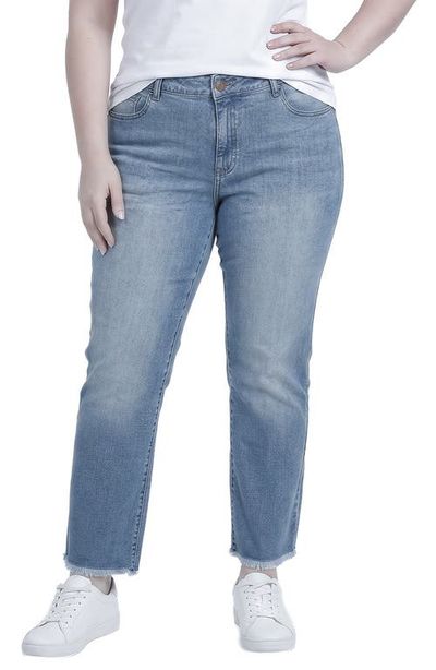 Standards & Practices Standards & Practices Distressed Straight Leg Boyfriend Jeans