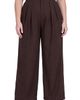 Standards & Practices Standards & Practices High Waist Pleated Straight Leg Suit Pants - 1