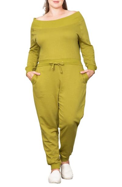 Standards & Practices Standards & Practices Off-the-Shoulder Jumpsuit