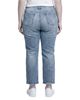 Standards & Practices standards & practices Plus Distressed Boyfriend Frayed Jeans in Blue Frayed - 2
