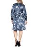 Standards & Practices standards & practices Plus Size Faux Wrap Satin Dress - 2