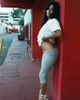 Staple & Hue Staple & Hue Classic Capri Pant in Grey, Women's at Urban Outfitters - 4