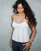 Staple & Hue Staple & Hue Lace Camisole in White, Women's at Urban Outfitters - 3