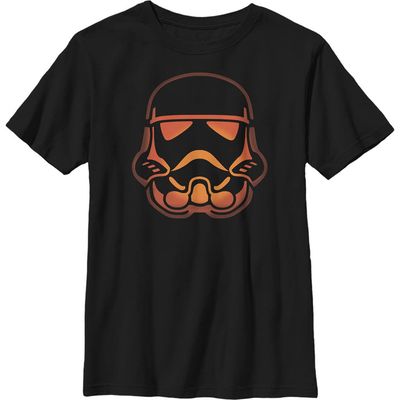 Star Wars: A New Hope Star Wars: A New Hope Boy's Star Wars Halloween Stormtrooper Pumpkin T-Shirt