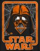 Star Wars Boy's Star Wars Halloween Darth Vader Spider Webs Logo Graphic Tee - 2