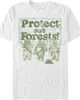 Star Wars Men's Star Wars Ewok Protect Our Forests Graphic Tee - 1