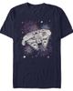 Star Wars Mens Star Wars Festive Fireworks Falcon T Shirt - 1