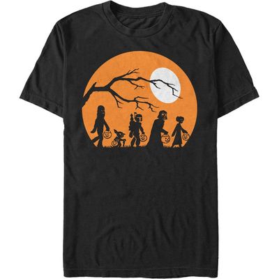 Star Wars Men's Star Wars Halloween Characters Trick or Treat T-Shirt