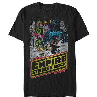 Star Wars Men's Star Wars Movie Poster Graphic T-Shirt