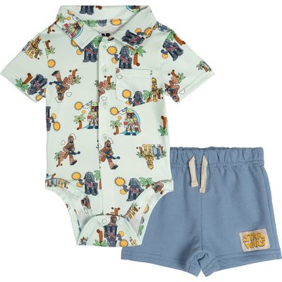 Star Wars Star Wars 2-Piece Button Down Shirt and Shorts Set