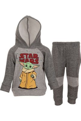 Star Wars Star Wars The Mandalorian Grogu 2-Piece Fleece Hoodie and Jogger Set