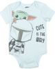 Star Wars Star Wars The Mandalorian Grogu 5-Pack Short Sleeve Bodysuits - 2