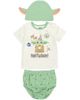 Star Wars Star Wars The Mandalorian Grogu Birthday Tee Diaper Cover and Hat Set - 1
